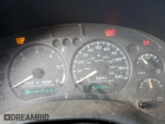 ✅ 2001 Chevrolet Blazer LT • VIN: 1GNDT13W51K261555 • Lot: 88991005. Wystawiony na Copart z przebiegiem 235 706 mil. Bezpłatny archiwum sprzedaży aukcyjnych z USA i szczegółowy raport historii pojazdu na DreamBid. Zdjęcie 9.
