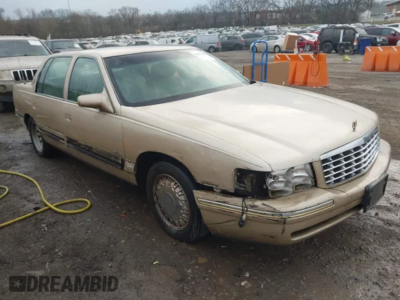 ✅ 1998 Cadillac d'Elegance • VIN: 1G6KE54Y2WU788548 • Lot: 44113100. Wystawiony na IAAI z przebiegiem Nie podano. Bezpłatny archiwum sprzedaży aukcyjnych z USA i szczegółowy raport historii pojazdu na DreamBid. Zdjęcie 1.