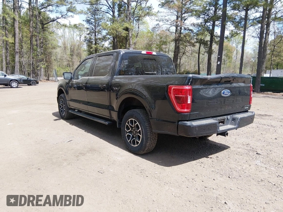 ✅ 2023 Ford F-150 XL • VIN: 1FTEW1EP2PFA80487 • Lot: 44770393. Wystawiony na IAAI z przebiegiem 51 631 mil. Bezpłatny archiwum sprzedaży aukcyjnych z USA i szczegółowy raport historii pojazdu na DreamBid. Zdjęcie 3.