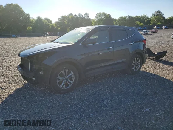 ✅ 2016 Hyundai Santa Fe • VIN: 5XYZT3LB0GG379101 • Лот: 56747636. Опубликован ранее на Copart с пробегом 104 285 миль. Бесплатный доступ к архиву аукционных продаж из США и подробный отчёт об истории автомобиля на DreamBid. Изображение 1.