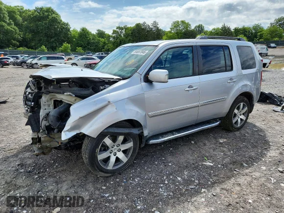 ✅ 2013 Honda Pilot Touring • VIN: 5FNYF4H97DB065706 • Лот: 54697046. Опубликован ранее на Copart с пробегом 263 381 миль. Бесплатный доступ к архиву аукционных продаж из США и подробный отчёт об истории автомобиля на DreamBid. Изображение 1.