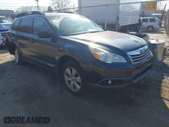 ✅ 2011 Subaru Outback 2.5i • VIN: 4S4BRBACXB3415052 • Lot: 44782226. Listed on IAAI with 206,118 mi. Free auction sales archive from the USA and detailed vehicle history report at DreamBid. Image 1.