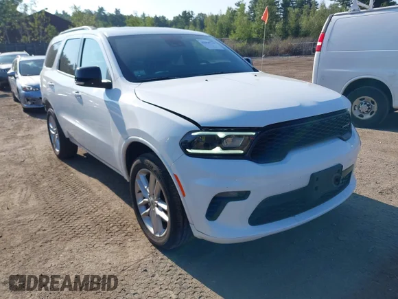 ✅ 2023 Dodge Durango GT • VIN: 1C4RDJDG6PC602600 • Лот: 42969734. Опубліковано раніше на IAAI з пробігом 53 247 миль. Безкоштовний доступ до архіву аукціонних продажів зі США та докладний звіт про історію автомобіля на DreamBid. Зображення 1.