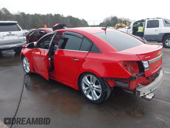 ✅ 2014 Chevrolet Cruze LTZ • VIN: 1G1PG5SB3E7311130 • Лот: 44013989. Опубликован ранее на IAAI с пробегом 111 675 миль. Бесплатный доступ к архиву аукционных продаж из США и подробный отчёт об истории автомобиля на DreamBid. Изображение 3.