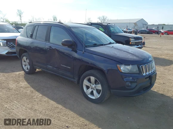 ✅ 2014 Jeep Compass Sport • VIN: 1C4NJCBB1ED566879 • Lot: 44841552. Wystawiony na IAAI z przebiegiem 157 075 mil. Bezpłatny archiwum sprzedaży aukcyjnych z USA i szczegółowy raport historii pojazdu na DreamBid. Zdjęcie 1.