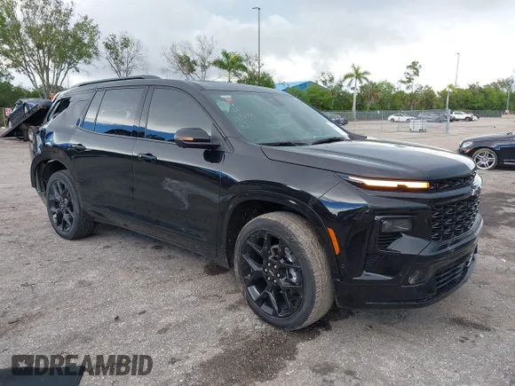 ✅ 2024 Chevrolet Traverse FWD RS • VIN: 1GNERLKS4RJ143012 • Lot: 43206543. Wystawiony na IAAI z przebiegiem 12 458 mil. Bezpłatny archiwum sprzedaży aukcyjnych z USA i szczegółowy raport historii pojazdu na DreamBid. Zdjęcie 1.