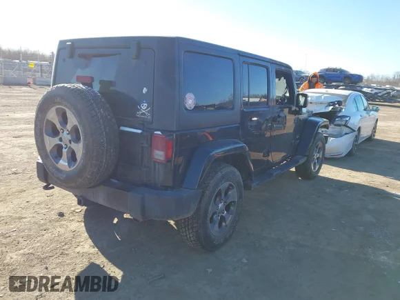 ✅ 2018 Jeep Wrangler Unlimited Sahara • VIN: 1C4BJWEG1JL846880 • Lot: 44167959. Wystawiony na IAAI z przebiegiem Nie podano. Bezpłatny archiwum sprzedaży aukcyjnych z USA i szczegółowy raport historii pojazdu na DreamBid. Zdjęcie 4.