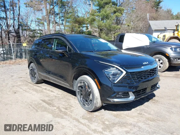 ✅ 2024 Kia Sportage SX-Prestige • VIN: 5XYK5CDF3RG143218 • Lot: 44554322. Listed on IAAI with 64,556 mi. Free auction sales archive from the USA and detailed vehicle history report at DreamBid. Image 1.
