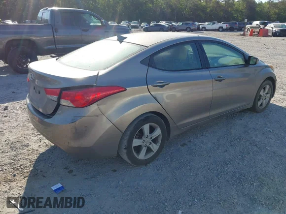 ✅ 2012 Hyundai Elantra GLS • VIN: 5NPDH4AE3CH099559 • Lot: 44873289. Listed on IAAI with 185,000 mi. Free auction sales archive from the USA and detailed vehicle history report at DreamBid. Image 4.