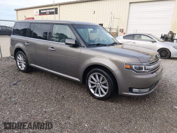 ✅ 2014 Ford Flex Limited • VIN: 2FMGK5D86EBD01248 • Lot: 45099569. Wystawiony na IAAI z przebiegiem 214 122 mil. Bezpłatny archiwum sprzedaży aukcyjnych z USA i szczegółowy raport historii pojazdu na DreamBid. Zdjęcie 1.