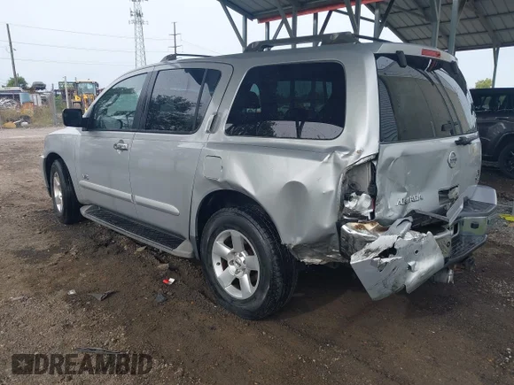 ✅ 2007 Nissan Armada SE • VIN: 5N1BA08A27N723070 • Lot: 43329395. Wystawiony na IAAI z przebiegiem 139 890 mil. Bezpłatny archiwum sprzedaży aukcyjnych z USA i szczegółowy raport historii pojazdu na DreamBid. Zdjęcie 3.