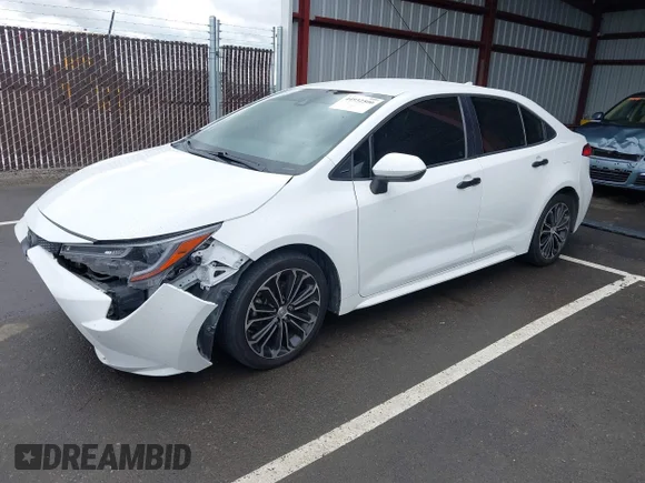 ✅ 2020 Toyota Corolla LE • VIN: 5YFEPRAE3LP133507 • Lot: 44932500. Listed on IAAI with 100,873 mi. Free auction sales archive from the USA and detailed vehicle history report at DreamBid. Image 2.