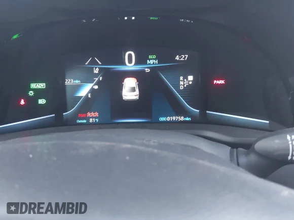 ✅ 2022 Toyota Mirai XLE • VIN: JTDAAAAA8NA004121 • Lot: 43899950. Wystawiony na IAAI z przebiegiem 19 758 mil. Bezpłatny archiwum sprzedaży aukcyjnych z USA i szczegółowy raport historii pojazdu na DreamBid. Zdjęcie 7.