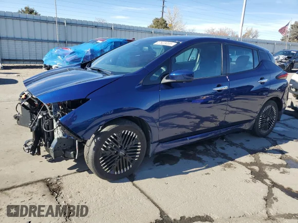 ✅ 2023 Nissan LEAF SV Plus • VIN: 1N4CZ1CV7PC561374 • Лот: 47623055. Опубліковано раніше на Copart з пробігом 10 572 миль. Безкоштовний доступ до архіву аукціонних продажів зі США та докладний звіт про історію автомобіля на DreamBid. Зображення 1.