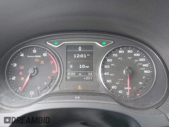 ✅ 2015 Audi A3 Premium • VIN: WAUBFGFF9F1006424 • Lot: 42369309. Listed on IAAI with 85,262 mi. Free auction sales archive from the USA and detailed vehicle history report at DreamBid. Image 7.