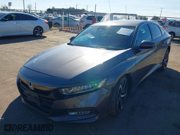 ✅ 2019 Honda Accord Sport • VIN: 1HGCV1F36KA098374 • Lot: 44519065. Wystawiony na IAAI z przebiegiem 91 547 mil. Bezpłatny archiwum sprzedaży aukcyjnych z USA i szczegółowy raport historii pojazdu na DreamBid. Zdjęcie 2.