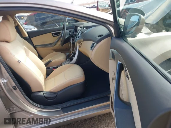 ✅ 2013 Hyundai Elantra GLS • VIN: 5NPDH4AE5DH315204 • Lot: 44186280. Wystawiony na IAAI z przebiegiem 47 256 mil. Bezpłatny archiwum sprzedaży aukcyjnych z USA i szczegółowy raport historii pojazdu na DreamBid. Zdjęcie 5.