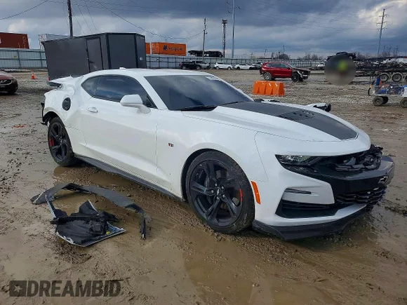 ✅ 2019 Chevrolet Camaro 2SS • VIN: 1G1FH1R77K0129650 • Лот: 77961025. Опубликован ранее на Copart с пробегом 23 848 миль. Бесплатный доступ к архиву аукционных продаж из США и подробный отчёт об истории автомобиля на DreamBid. Изображение 4.