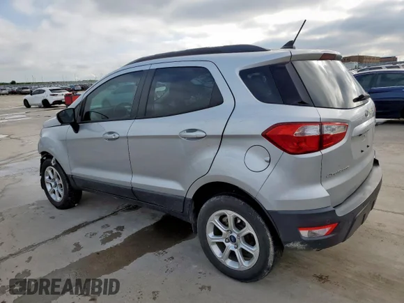 ✅ 2018 Ford EcoSport SE • VIN: MAJ6P1UL5JC184356 • Lot: 55627205. Wystawiony na Copart z przebiegiem 77 647 mil. Bezpłatny archiwum sprzedaży aukcyjnych z USA i szczegółowy raport historii pojazdu na DreamBid. Zdjęcie 2.