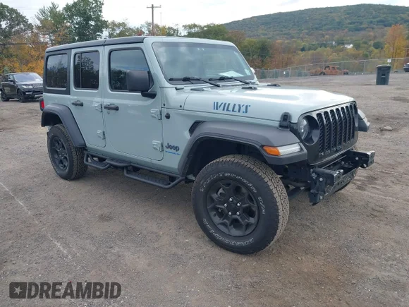✅ 2023 Jeep Wrangler • VIN: 1C4JJXN69PW626225 • Lot: 43460666. Listed on IAAI with 67,090 mi. Free auction sales archive from the USA and detailed vehicle history report at DreamBid. Image 1.
