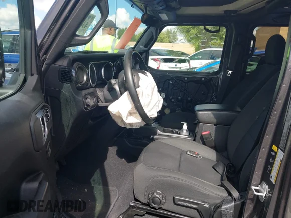 ✅ 2020 Jeep Wrangler Unlimited Sport S • VIN: 1C4HJXDN9LW342014 • Lot: 43455265. Wystawiony na IAAI z przebiegiem 64 008 mil. Bezpłatny archiwum sprzedaży aukcyjnych z USA i szczegółowy raport historii pojazdu na DreamBid. Zdjęcie 5.