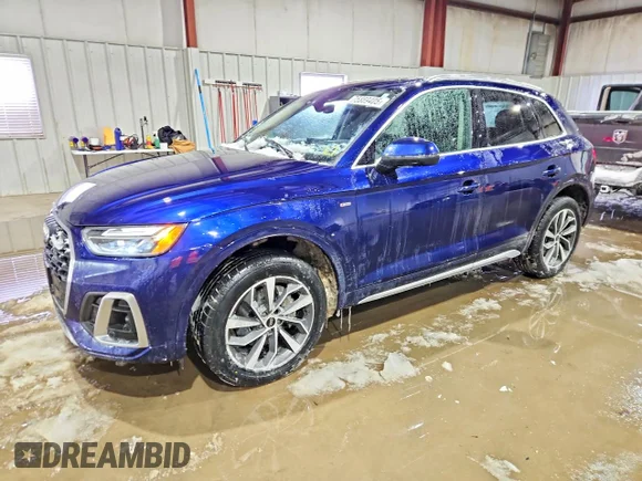 ✅ 2023 Audi Q5 S line Premium Plus • VIN: WA1EAAFY9P2146282 • Lot: 75859405. Listed on Copart with 29,680 mi. Free auction sales archive from the USA and detailed vehicle history report at DreamBid. Image 1.