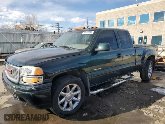 ✅ 2003 GMC Sierra Denali • VIN: 2GTFK69U131154271 • Lot: 48437235. Wystawiony na Copart z przebiegiem 222 269 mil. Bezpłatny archiwum sprzedaży aukcyjnych z USA i szczegółowy raport historii pojazdu na DreamBid. Zdjęcie 1.