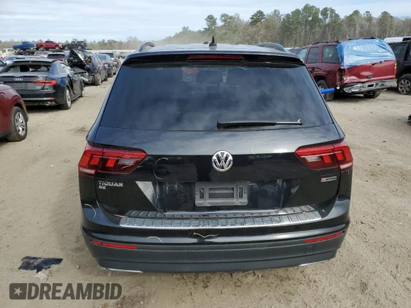 ✅ 2019 Volkswagen Tiguan SE • VIN: 3VV2B7AX1KM127803 • Lot: 73187452. Listed on Copart with 44,615 mi. Free auction sales archive from the USA and detailed vehicle history report at DreamBid. Image 6.