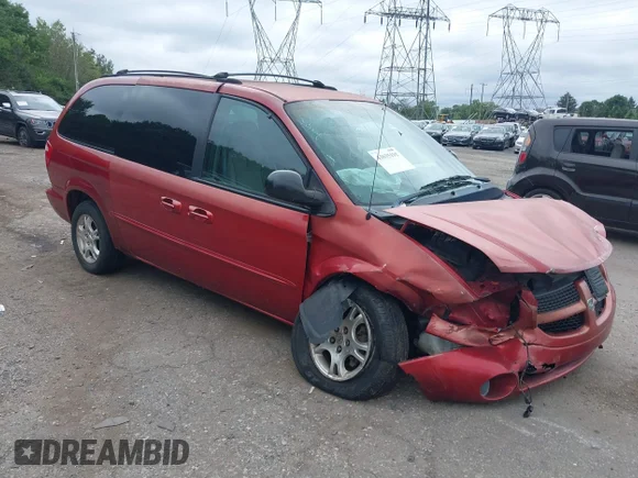 ✅ 2002 Dodge Caravan Sport • VIN: 2B4GT44L72R576840 • Lot: 43035191. Wystawiony na IAAI z przebiegiem Nie podano. Bezpłatny archiwum sprzedaży aukcyjnych z USA i szczegółowy raport historii pojazdu na DreamBid. Zdjęcie 1.