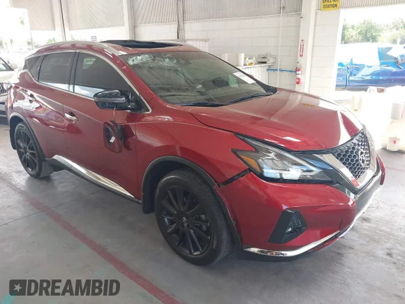 ✅ 2023 Nissan Murano Platinum • VIN: 5N1AZ2DJ0PC140563 • Лот: 45309654. Опубликован ранее на IAAI с пробегом 29 909 миль. Бесплатный доступ к архиву аукционных продаж из США и подробный отчёт об истории автомобиля на DreamBid. Изображение 1.