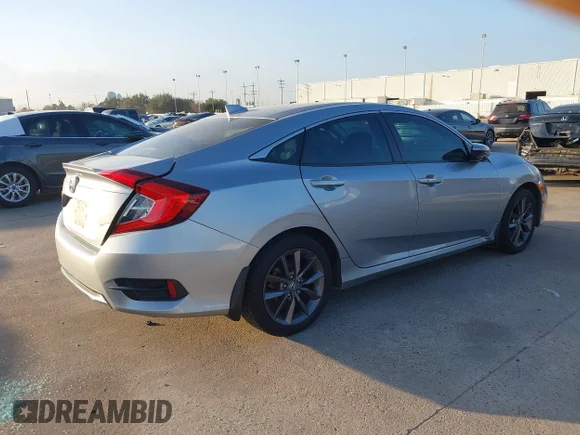 ✅ 2020 Honda Civic EX • VIN: 19XFC1F3XLE018512 • Лот: 43997872. Опубликован ранее на IAAI с пробегом 32 496 миль. Бесплатный доступ к архиву аукционных продаж из США и подробный отчёт об истории автомобиля на DreamBid. Изображение 4.