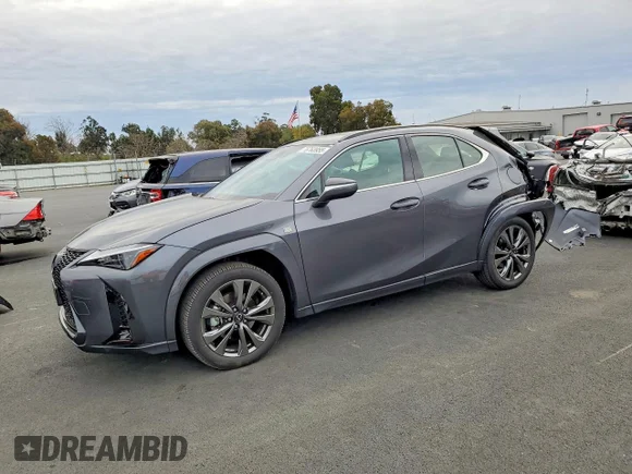 ✅ 2025 Lexus UX 300h Premium • VIN: JTHYBJAH5S2015641 • Лот: 76763955. Опубліковано раніше на Copart з пробігом 6 159 миль. Безкоштовний доступ до архіву аукціонних продажів зі США та докладний звіт про історію автомобіля на DreamBid. Зображення 1.