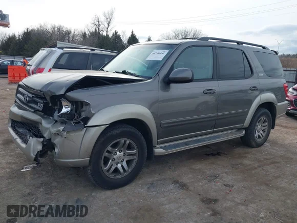 ✅ 2004 Toyota Sequoia SR5 • VIN: 5TDZT34A84S213543 • Lot: 44206441. Wystawiony na IAAI z przebiegiem 194 676 mil. Bezpłatny archiwum sprzedaży aukcyjnych z USA i szczegółowy raport historii pojazdu na DreamBid. Zdjęcie 2.