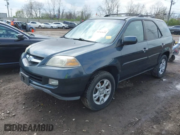 ✅ 2005 Acura MDX Touring • VIN: 2HNYD18695H504033 • Lot: 44743154. Wystawiony na IAAI z przebiegiem 228 396 mil. Bezpłatny archiwum sprzedaży aukcyjnych z USA i szczegółowy raport historii pojazdu na DreamBid. Zdjęcie 2.