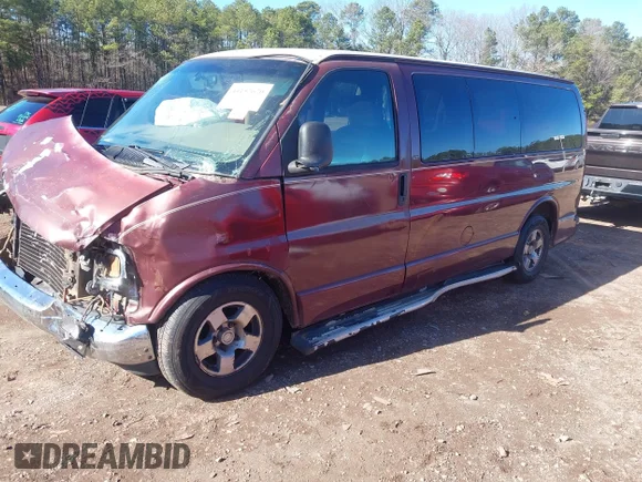 ✅ 2001 Chevrolet Express LT • VIN: 1GNFG65R511245461 • Lot: 44157670. Wystawiony na IAAI z przebiegiem Nie podano. Bezpłatny archiwum sprzedaży aukcyjnych z USA i szczegółowy raport historii pojazdu na DreamBid. Zdjęcie 2.