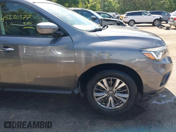 ✅ 2019 Nissan Pathfinder S • VIN: 5N1DR2MM5KC583243 • Lot: 45220377. Wystawiony na IAAI z przebiegiem 215 751 mil. Bezpłatny archiwum sprzedaży aukcyjnych z USA i szczegółowy raport historii pojazdu na DreamBid. Zdjęcie 6.