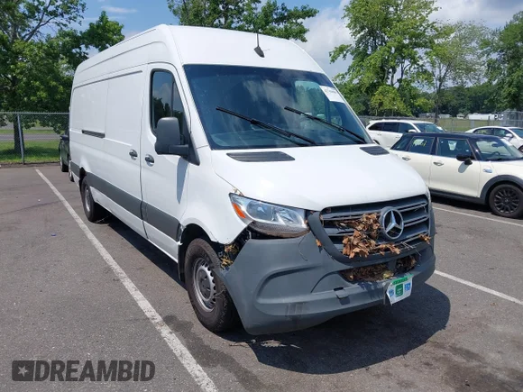 ✅ 2023 Mercedes-Benz Sprinter Cargo • VIN: W1Y40CHY5PT139011 • Lot: 42760889. Listed on IAAI with 73,671 mi. Free auction sales archive from the USA and detailed vehicle history report at DreamBid. Image 1.
