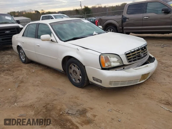 ✅ 2002 Cadillac d'Elegance • VIN: 1G6KE54Y02U290956 • Lot: 43903322. Wystawiony na IAAI z przebiegiem 289 961 mil. Bezpłatny archiwum sprzedaży aukcyjnych z USA i szczegółowy raport historii pojazdu na DreamBid. Zdjęcie 1.