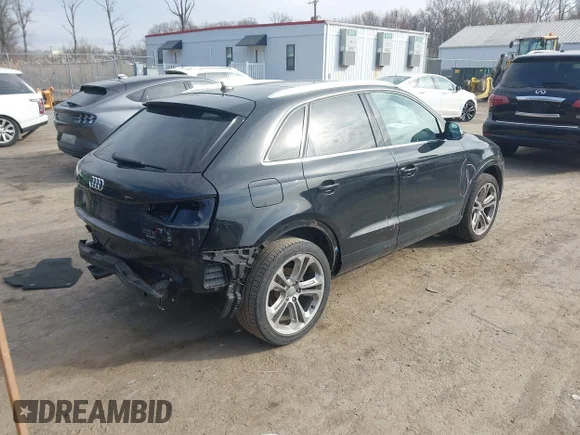 ✅ 2015 Audi Q3 Prestige • VIN: WA1GFCFS1FR013765 • Лот: 44683256. Опубліковано раніше на IAAI з пробігом 107 161 миль. Безкоштовний доступ до архіву аукціонних продажів зі США та докладний звіт про історію автомобіля на DreamBid. Зображення 4.