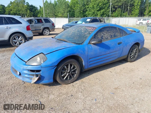 ✅ 2002 Mitsubishi Eclipse GS • VIN: 4A3AC44G22E017105 • Lot: 42660578. Wystawiony na IAAI z przebiegiem 187 013 mil. Bezpłatny archiwum sprzedaży aukcyjnych z USA i szczegółowy raport historii pojazdu na DreamBid. Zdjęcie 2.