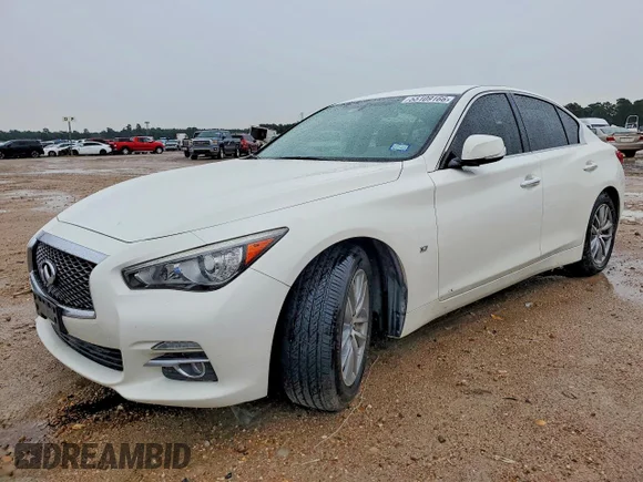 ✅ 2015 Infiniti Q50 Premium • VIN: JN1BV7AP6FM338974 • Lot: 55109166. Wystawiony na Copart z przebiegiem 121 011 mil. Bezpłatny archiwum sprzedaży aukcyjnych z USA i szczegółowy raport historii pojazdu na DreamBid. Zdjęcie 1.