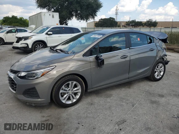 ✅ 2019 Chevrolet Cruze Diesel • VIN: 1G1BH5SE5K7122461 • Lot: 66607305. Listed on Copart with Not provided. Free auction sales archive from the USA and detailed vehicle history report at DreamBid. Image 1.
