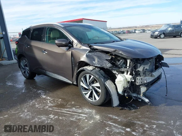 ✅ 2015 Nissan Murano S • VIN: 5N1AZ2MH6FN258617 • Лот: 44630660. Опубликован ранее на IAAI с пробегом 118 757 миль. Бесплатный доступ к архиву аукционных продаж из США и подробный отчёт об истории автомобиля на DreamBid. Изображение 1.