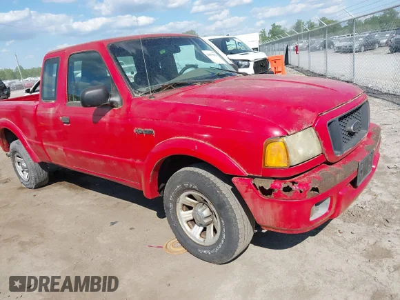 ✅ 2004 Ford Ranger XL • VIN: 1FTYR14U14PA97055 • Lot: 44895822. Wystawiony na IAAI z przebiegiem 495 668 mil. Bezpłatny archiwum sprzedaży aukcyjnych z USA i szczegółowy raport historii pojazdu na DreamBid. Zdjęcie 1.