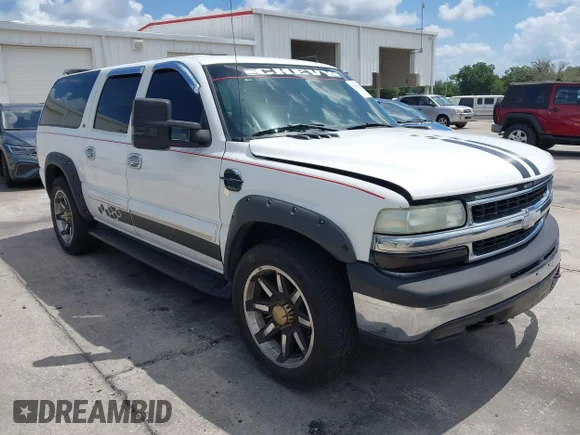 ✅ 2002 Chevrolet Suburban LS • VIN: 1GNEC16Z32J256470 • Лот: 45205388. Опубликован ранее на IAAI с пробегом 204 745 миль. Бесплатный доступ к архиву аукционных продаж из США и подробный отчёт об истории автомобиля на DreamBid. Изображение 1.