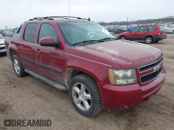 ✅ 2007 Chevrolet Avalanche 3LT • VIN: 3GNFK12367G265391 • Lot: 44412037. Listed on IAAI with 157,093 mi. Free auction sales archive from the USA and detailed vehicle history report at DreamBid. Image 1.