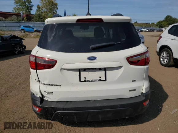 ✅ 2020 Ford EcoSport SE • VIN: MAJ3S2GE5LC363763 • Lot: 71113834. Wystawiony na Copart z przebiegiem 64 618 mil. Bezpłatny archiwum sprzedaży aukcyjnych z USA i szczegółowy raport historii pojazdu na DreamBid. Zdjęcie 6.