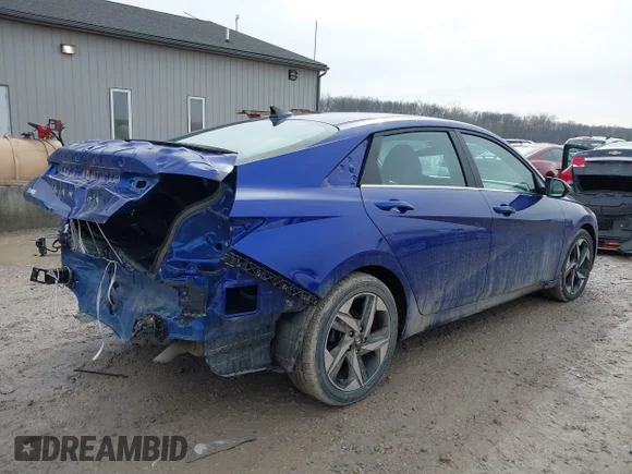 ✅ 2023 Hyundai Elantra Limited • VIN: KMHLP4AG5PU464024 • Lot: 44407653. Wystawiony na IAAI z przebiegiem 54 099 mil. Bezpłatny archiwum sprzedaży aukcyjnych z USA i szczegółowy raport historii pojazdu na DreamBid. Zdjęcie 4.