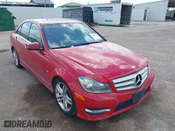 ✅ 2012 Mercedes-Benz C 250 Sport • VIN: WDDGF4HB6CR239259 • Lot: 45069745. Listed on IAAI with 137,041 mi. Free auction sales archive from the USA and detailed vehicle history report at DreamBid. Image 1.