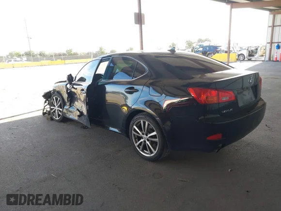 ✅ 2008 Lexus IS 250 • VIN: JTHBK262685059848 • Lot: 45304633. Listed on IAAI with Not provided. Free auction sales archive from the USA and detailed vehicle history report at DreamBid. Image 3.